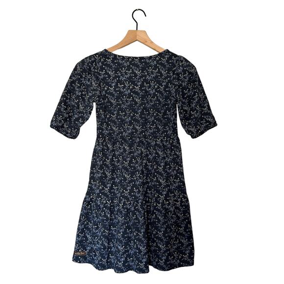 Matilda Jane Floral Navy Blue Dress 12Y - Picture 4 of 4